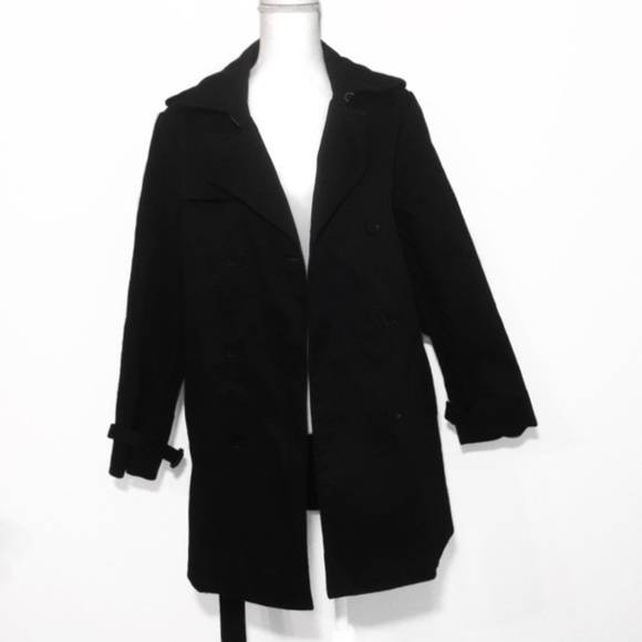NWT Phillip Lim Target Black Belted Trench Coat - Picture 2 of 7